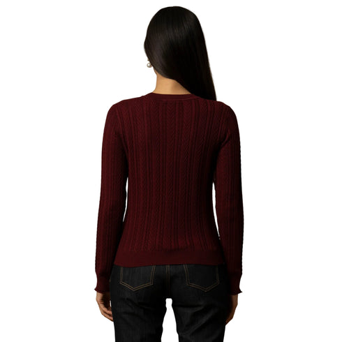 Kocca Maglia Maglia Donna a trecce con taschine S A25 - KOCCAJUDE - 10172 - S - Francavilla Moda